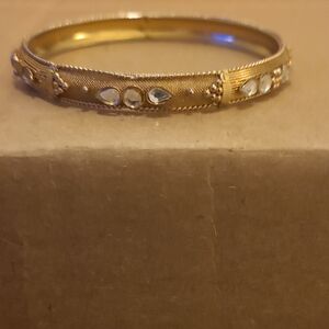 Elegant Gold Plated Bangle Bracelet